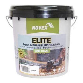 Picture of Novex Deck & Furniture Oil Stain Charcoal 10L